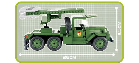 Camion lance-roquettes russe ZIL-157 Katyusha BM-13 - COBI-2479