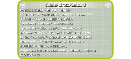 Chasseur de chars US M36 JACKSON