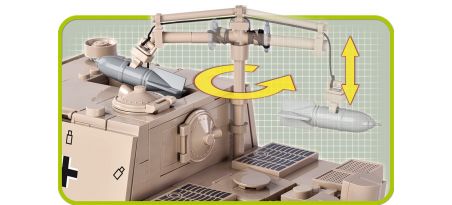 Char allemand Sturmtiger 38cm - COBI-2513