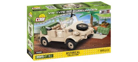 Voiture allemande VW Kübelwagen type 82 Afrika Korps - COBI-2402