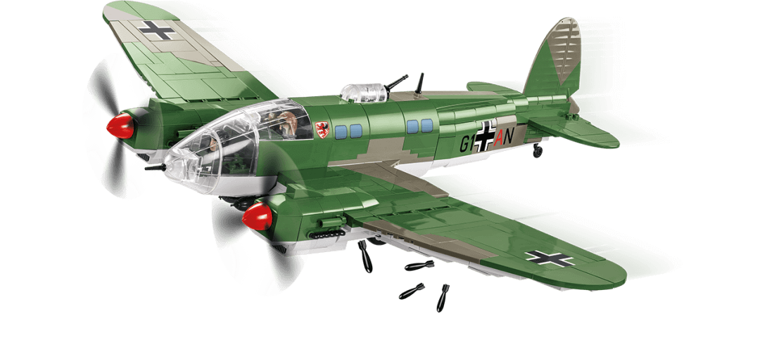 Bombardier allemand Heinkel He 111 P-2 - COBI-5717