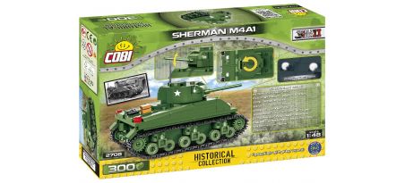 Char US SHERMAN M4A1 1:48 - COBI-2708