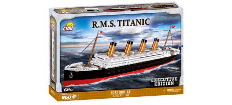 R.M.S TITANIC échelle 1:450 EXECUTIVE EDITION 960 PCS - COBI-1928