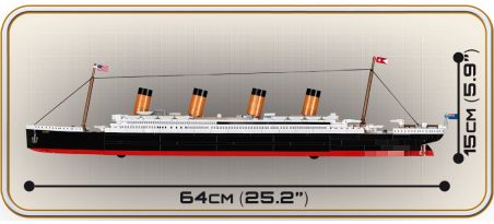 R.M.S TITANIC échelle 1:450 722 PCS - COBI-1929