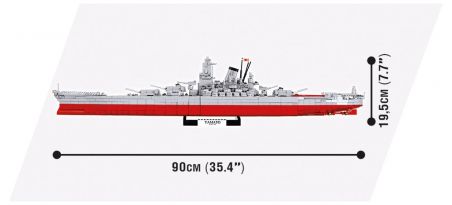 Battleship YAMATO World of Warships - COBI-3083