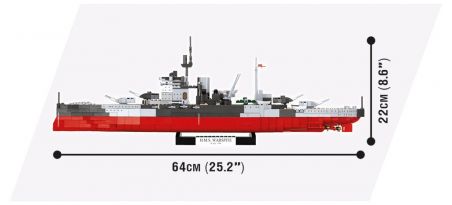 HMS WARSPITE World of Warships - COBI-3082