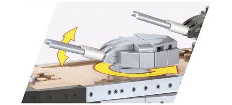 HMS WARSPITE World of Warships - COBI-3082