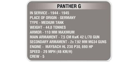 PANTHER G World of Tanks - COBI-3012