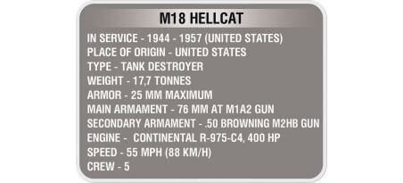 M18 HELLCAT World of Tanks - COBI-3006