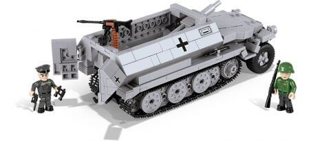 Transport de troupes blindé allemand SD.KFZ. 251/9 AUSF. C STUMMEL - COBI-2472A