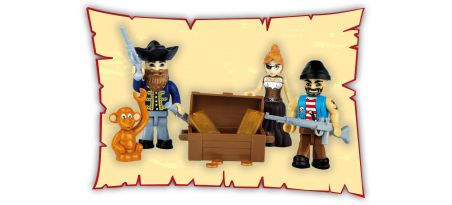 Bateau des pirates - COBI-6016
