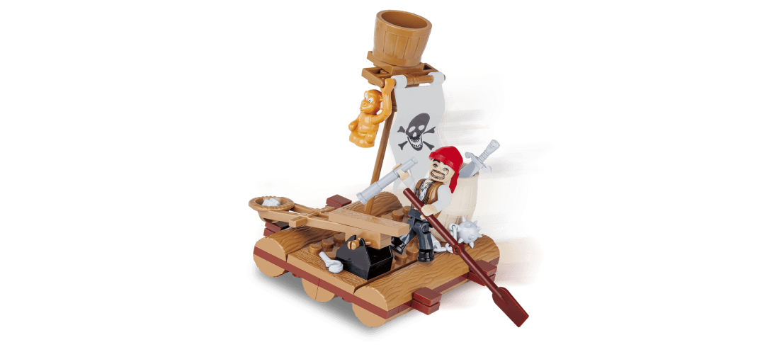 Le radeau pirate - COBI-6010