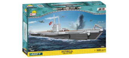 Sous-marin allemand U-BOOT U-47 VIIB - COBI-4828