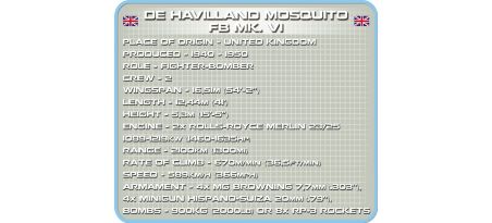 DE HAVILLAND Mosquito FB MK. VI - COBI-5718