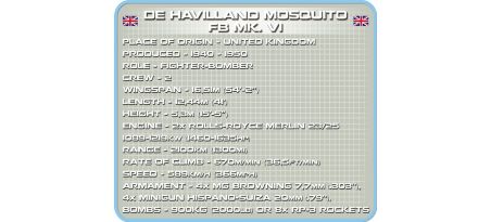 DE HAVILLAND Mosquito FB MK. VI - COBI-5718