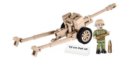 Canon anti-tank allemand PAK 40 7,5 cm - COBI-2252