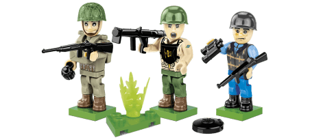 D-DAY 1944 Soldats US - COBI-2048