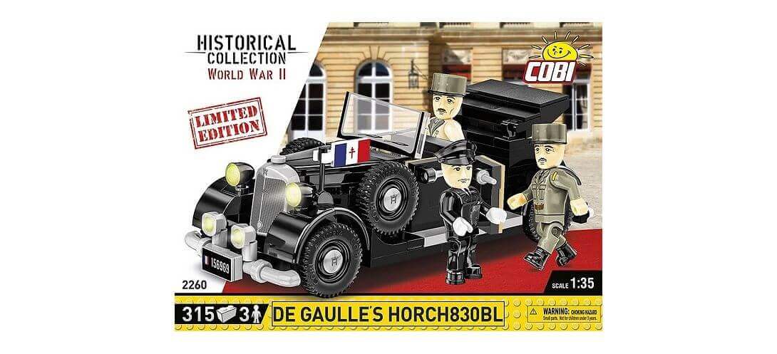 De Gaulle's Horch830BL - Limited Edition - COBI-2260