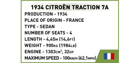1934 Citroën Traction Avant 7A - COBI-2263