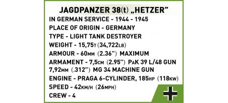 Jagdpanzer 38 (Hetzer) - COBI-2558