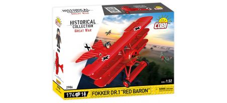 Fokker DR.1 	Baron Rouge	 - COBI-2986