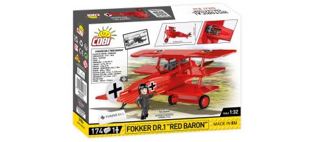 Fokker DR.1 	Baron Rouge	 - COBI-2986