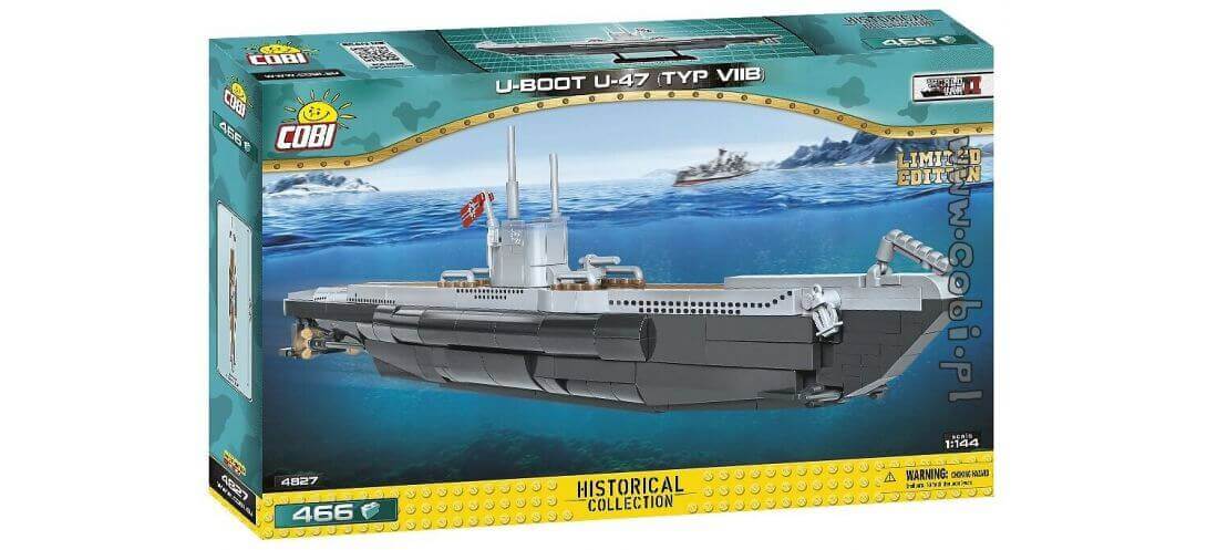 U-Boot U-47 TYP VII B Limited Edition - COBI-4827