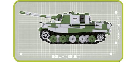 Chasseur de chars  allemand JAGDPANZER VI JAGDTIGER