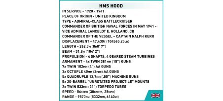 HMS HOOD - COBI-4830