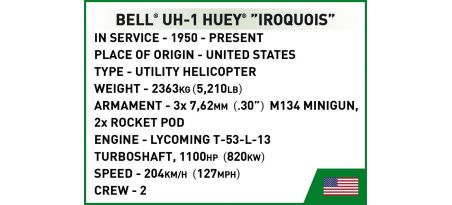 BELL 	UH-1 HUEY	 	IROQUOIS	 Executive Edition - COBI-2422