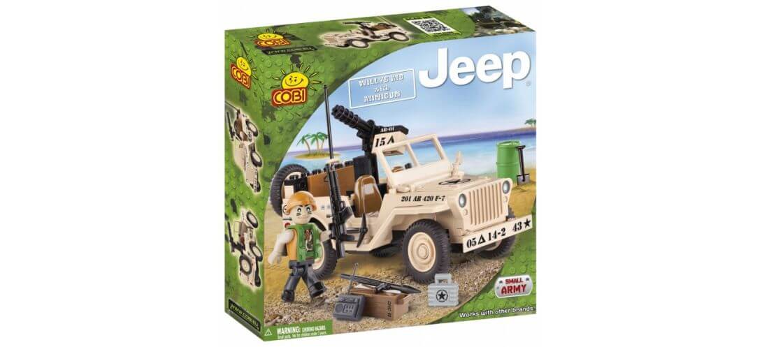Jeep avec mitrailleuse - COBI-24091