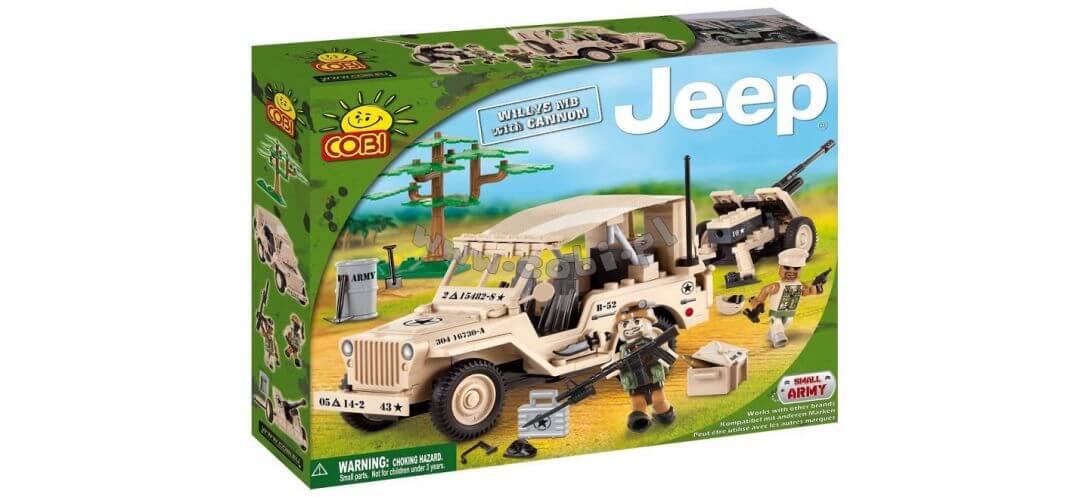 Jeep Willys MB avec Canon - COBI-24201