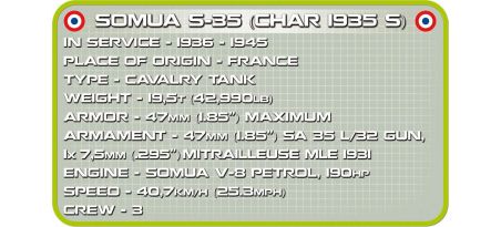 Char français SOMUA S-35 1935 S