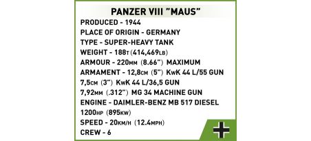 PANZER VIII MAUS - COBI-2559