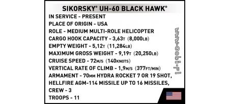 Sikorsky UH-60 Black Hawk - Limited Edition - COBI-5816