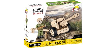 Canon anti-tank allemand PAK 40 7,5 cm - COBI-2252