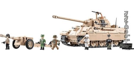 PzKpfw V Panther Ausf. Sol + 8 cm PAW 600 - Edition Limitée - COBI-2565