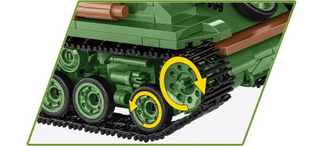 Char US M4A3E8 Sherman Easy Eight - COBI-2533