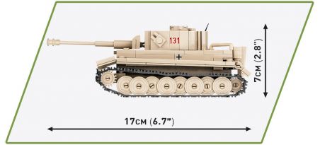 PzKpfw VI  TIGER 131 1:48 - COBI-2710