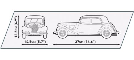 CITROËN TRACTION AVANT 11CV 1:12 - COBI-24337