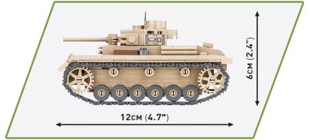 PANZER III Ausf. J 1:48 - COBI-2712