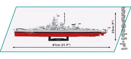 Battleship Gneisenau -Limited edition - COBI-4834