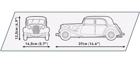 CITROËN TRACTION AVANT 11CV 1:12 EXECUTIVE EDITION - COBI-24336