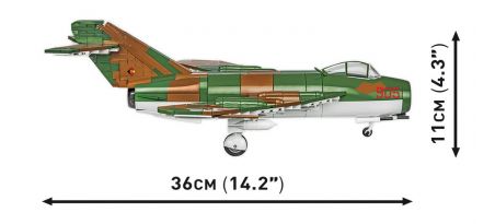 LIM-5 (MIG-17F) Allemagne de l'Est - COBI-5825