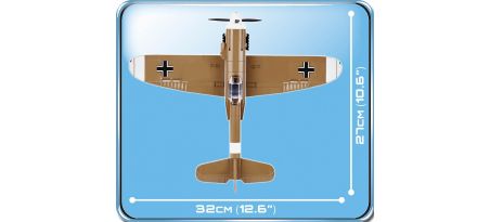 Chasseur allemand Messerschmitt Bf 109 F-4 - Mission Africaine